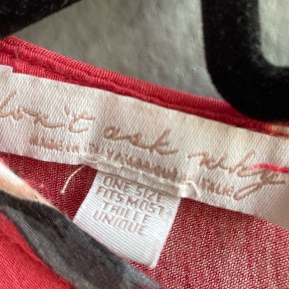 Don’t ask why floral flowy open tie front blouse. One Size - Picture 4 of 8